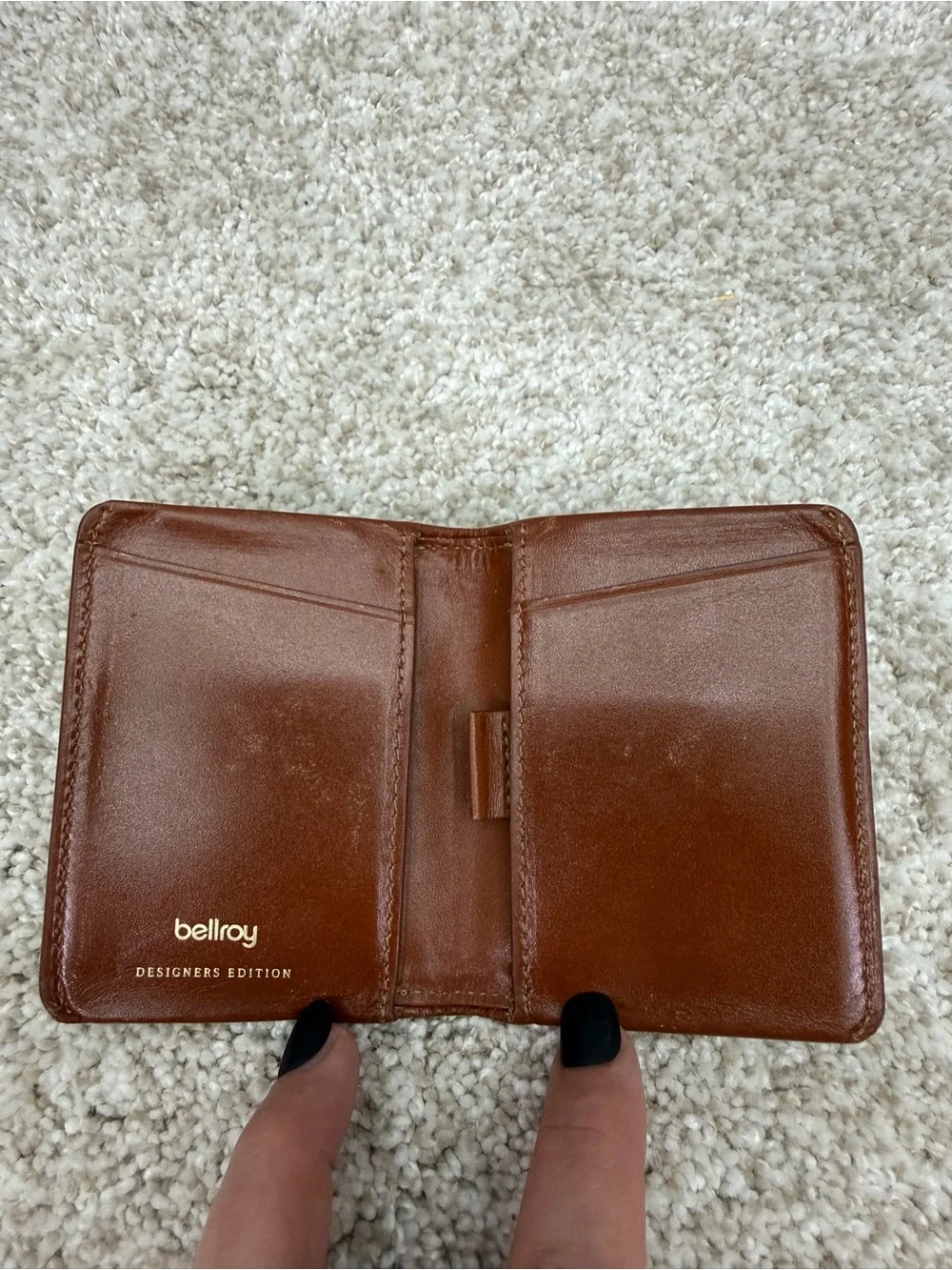 Bellroy Designer's Edition Men's Bi-fold Leather Wallet